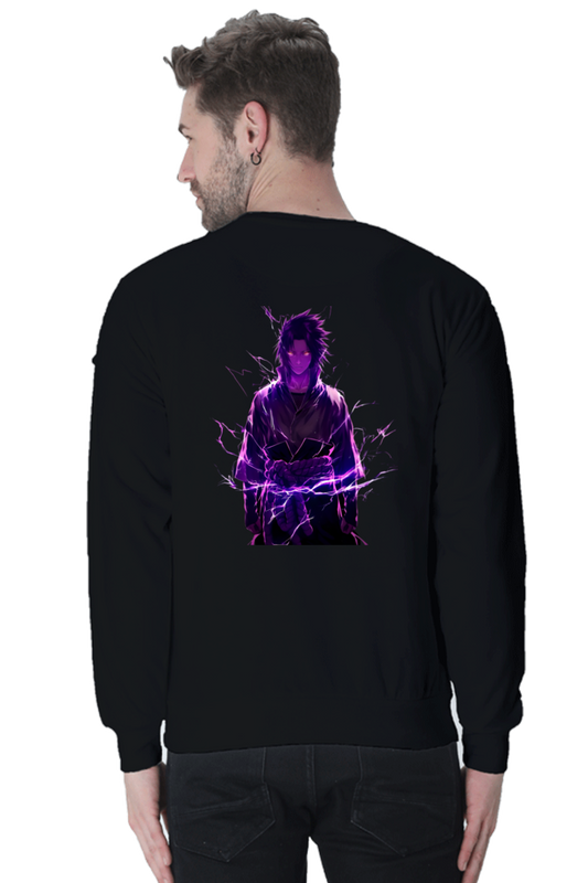 Sasuke Uchiha Lightning Sweatshirt – Limited Edition