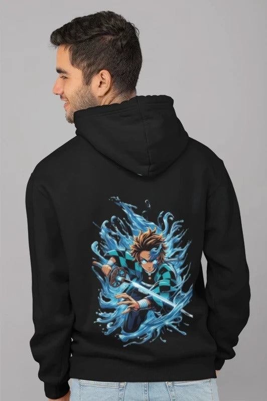 Demon Slayer Tanjiro Hoodie – Embrace the Spirit of the Sun