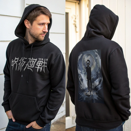 Gojo Satoru Domain Expansion Hoodie – Limited Edition