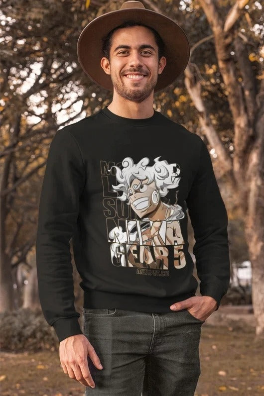 Sun God Nika Gear 5 Sweatshirt – Legendary Warrior Edition